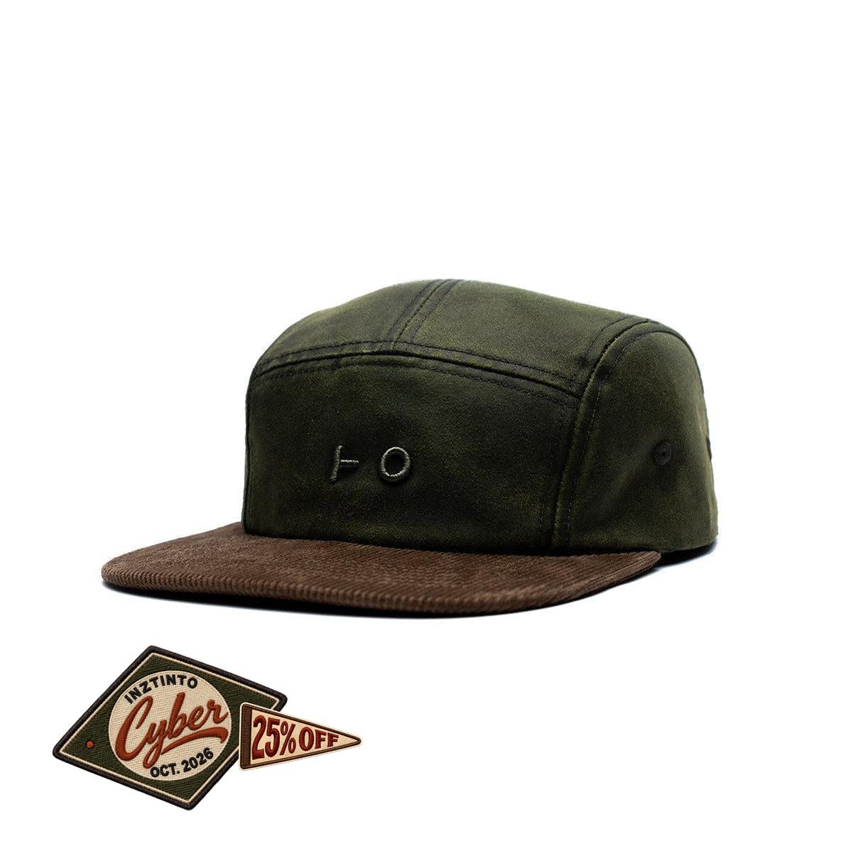 Jockey Bob Green Brown Washed Suede Corduroy