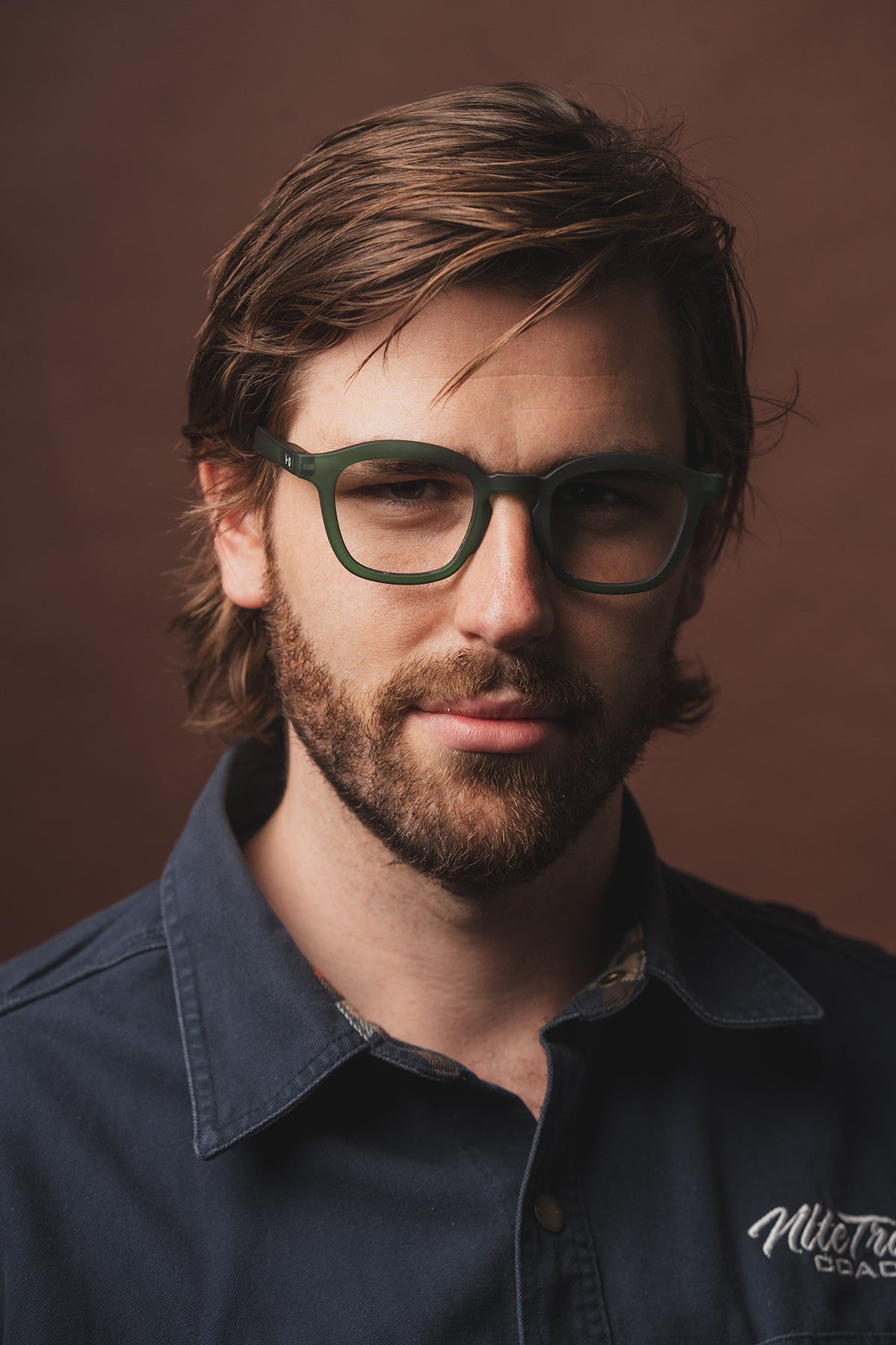 Thom Dark Green Óptico