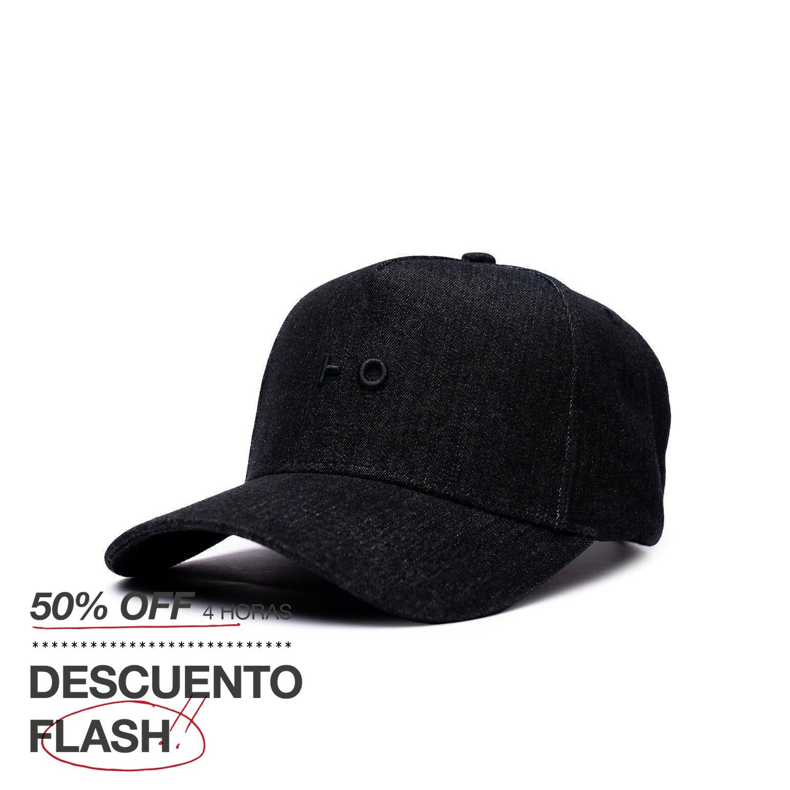 Jim All Black Denim