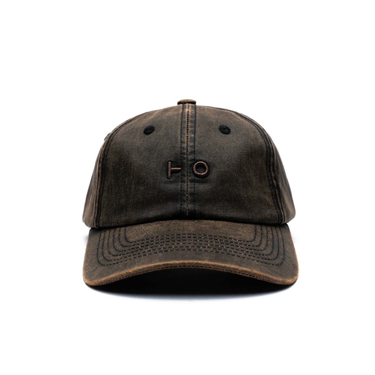 Miller Brown Washed Suede