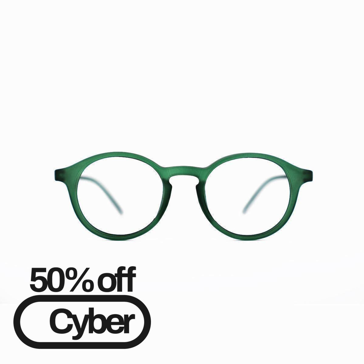 Liam Dark Green Óptico