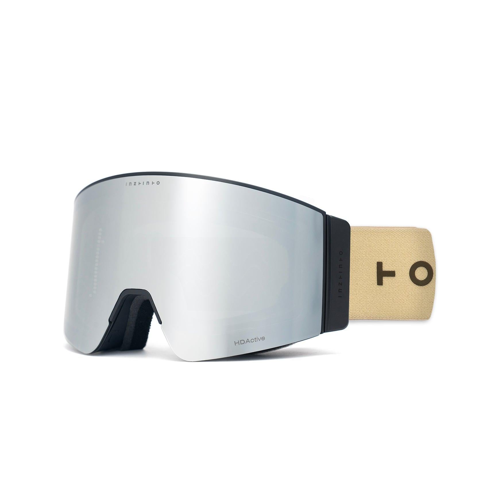 Travis Beige Lente Gris Espejado Plateado
