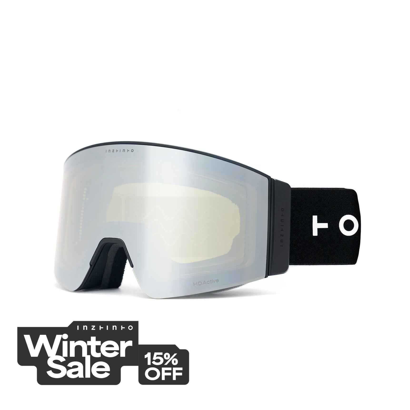Travis Black Lente Amarillo Espejado Plateado