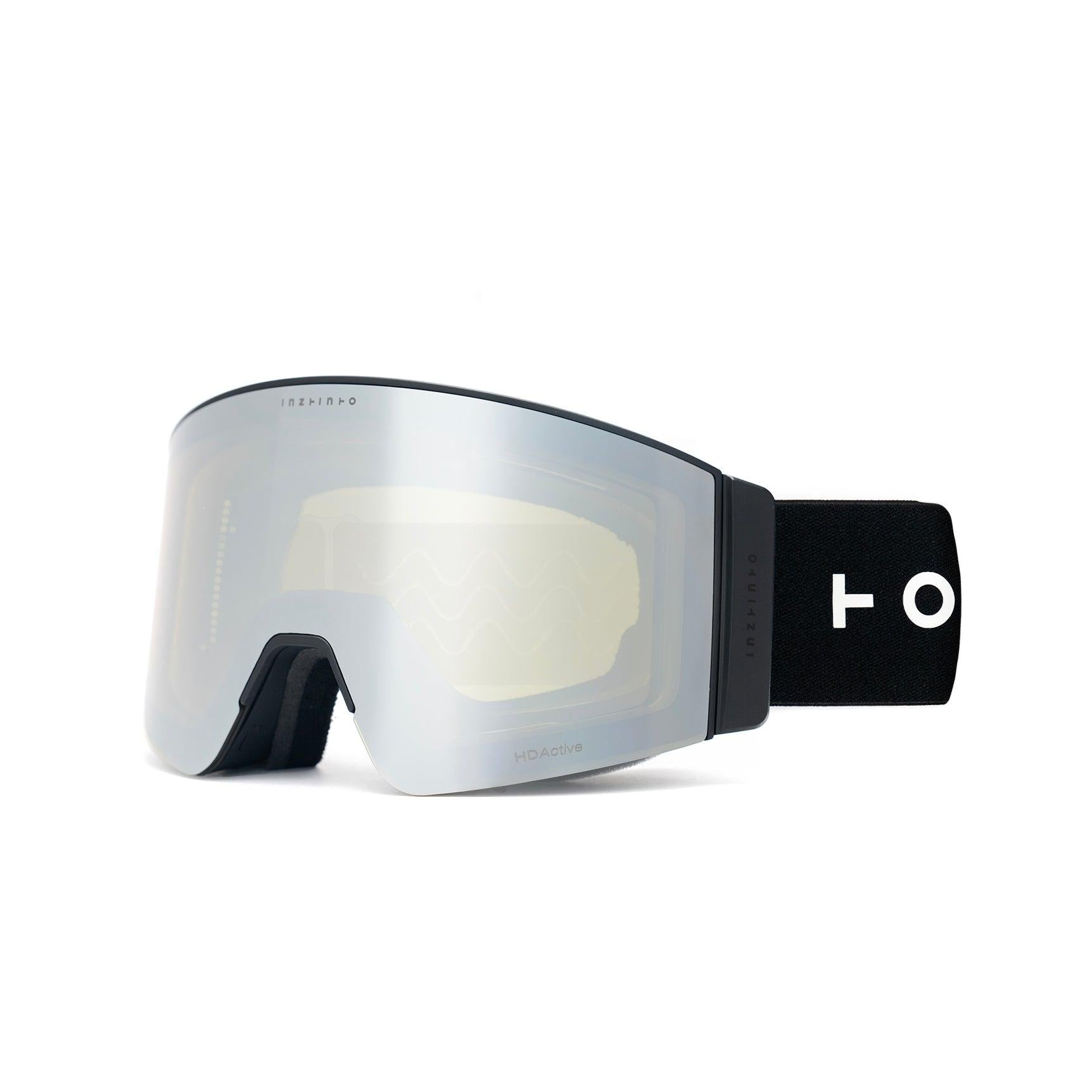Travis Black Lente Amarillo Espejado Plateado