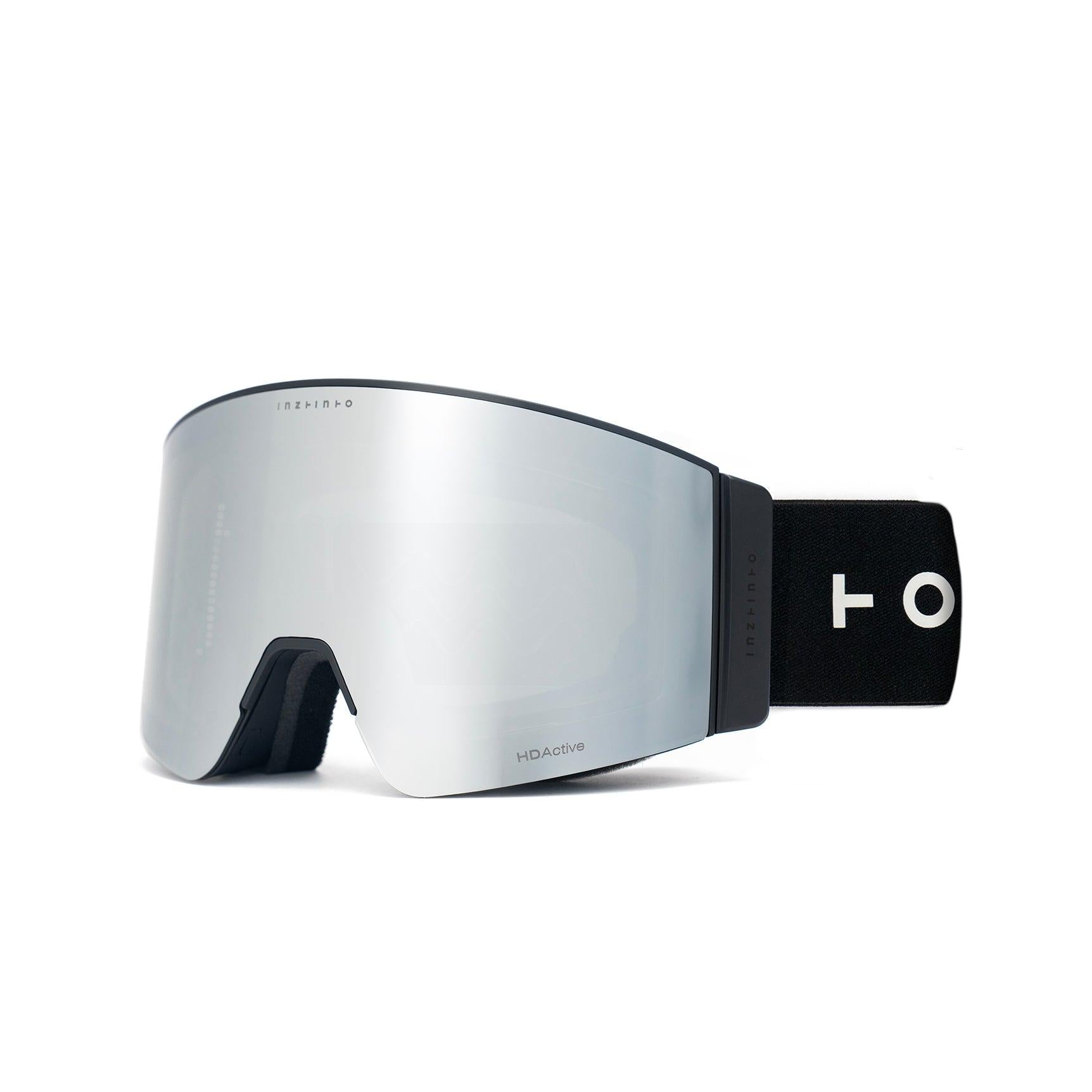 Travis Black Lente Gris Espejado Plateado