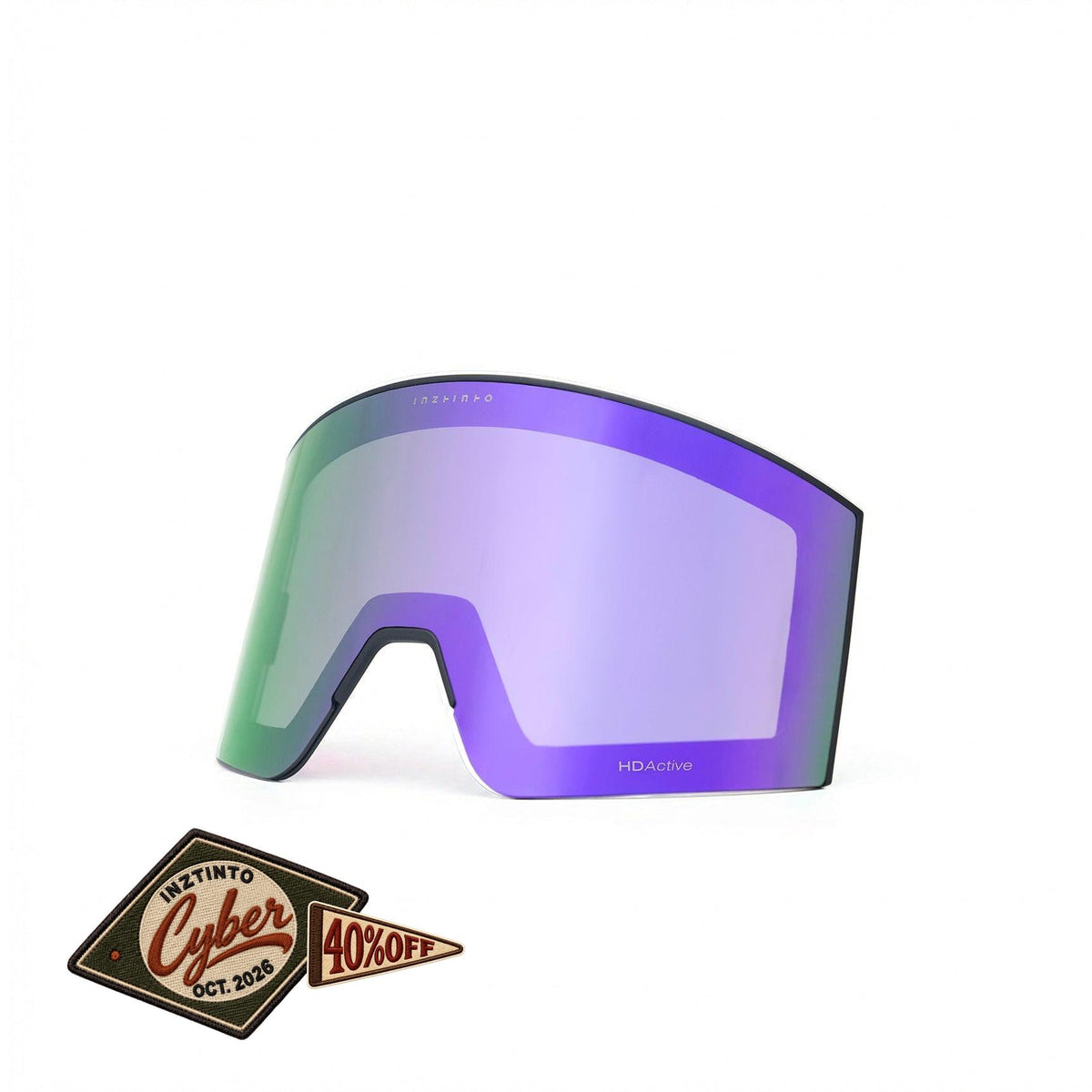 Lente para antiparra Travis Gris RevoPurple