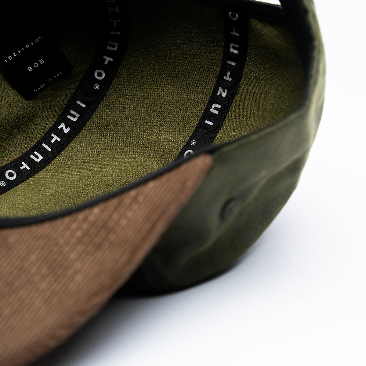 Bob Green Brown Washed Suede Corduroy
