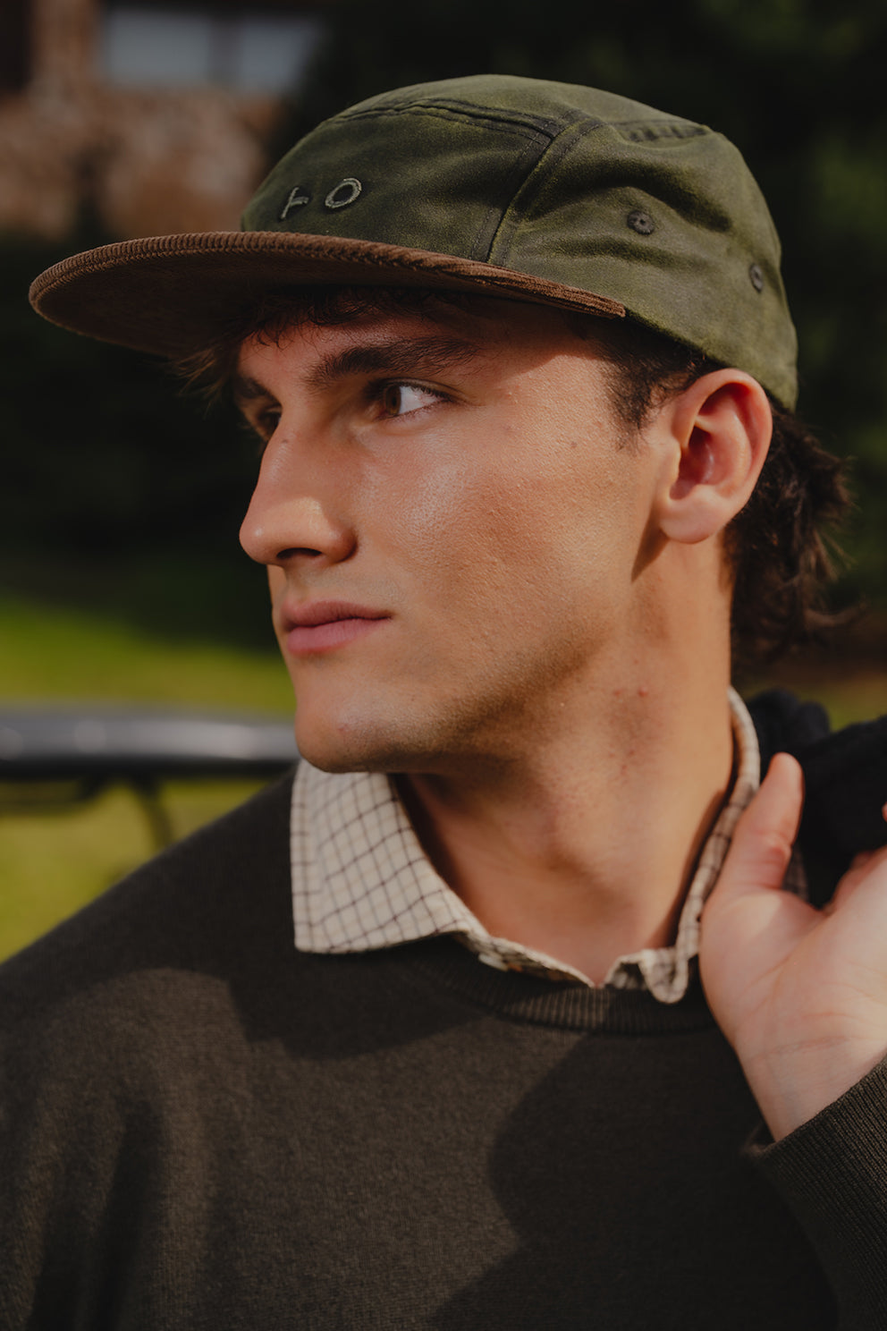 Bob Green Brown Washed Suede Corduroy