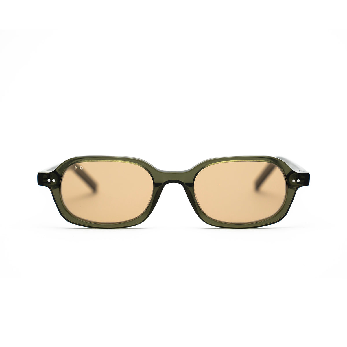 Anteojos de sol Simone Green Lente Amarillo