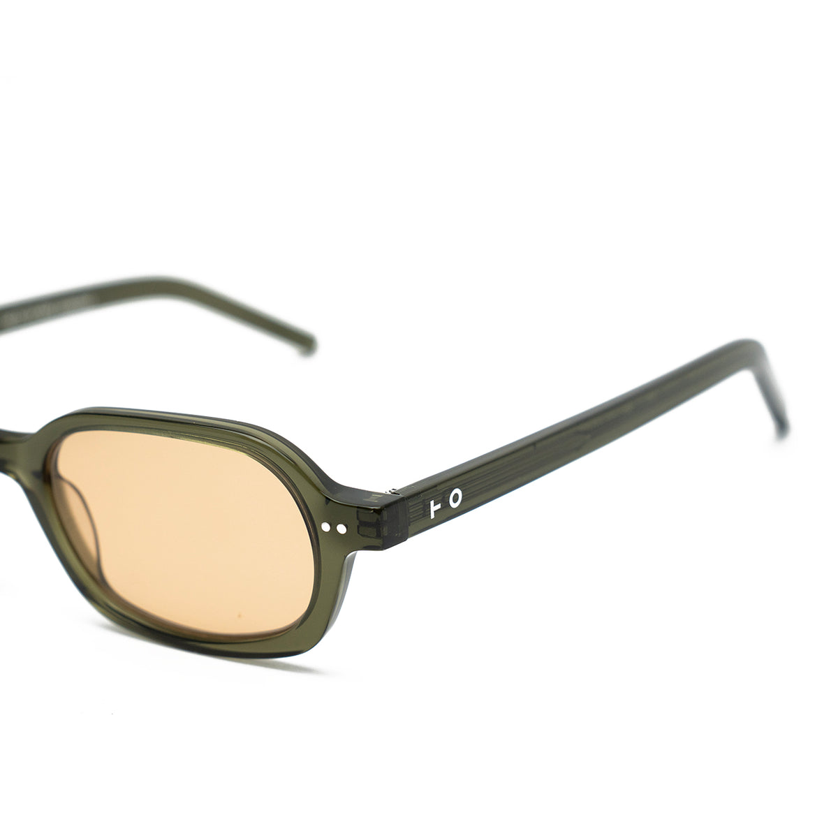 Anteojos de sol Simone Green Lente Amarillo