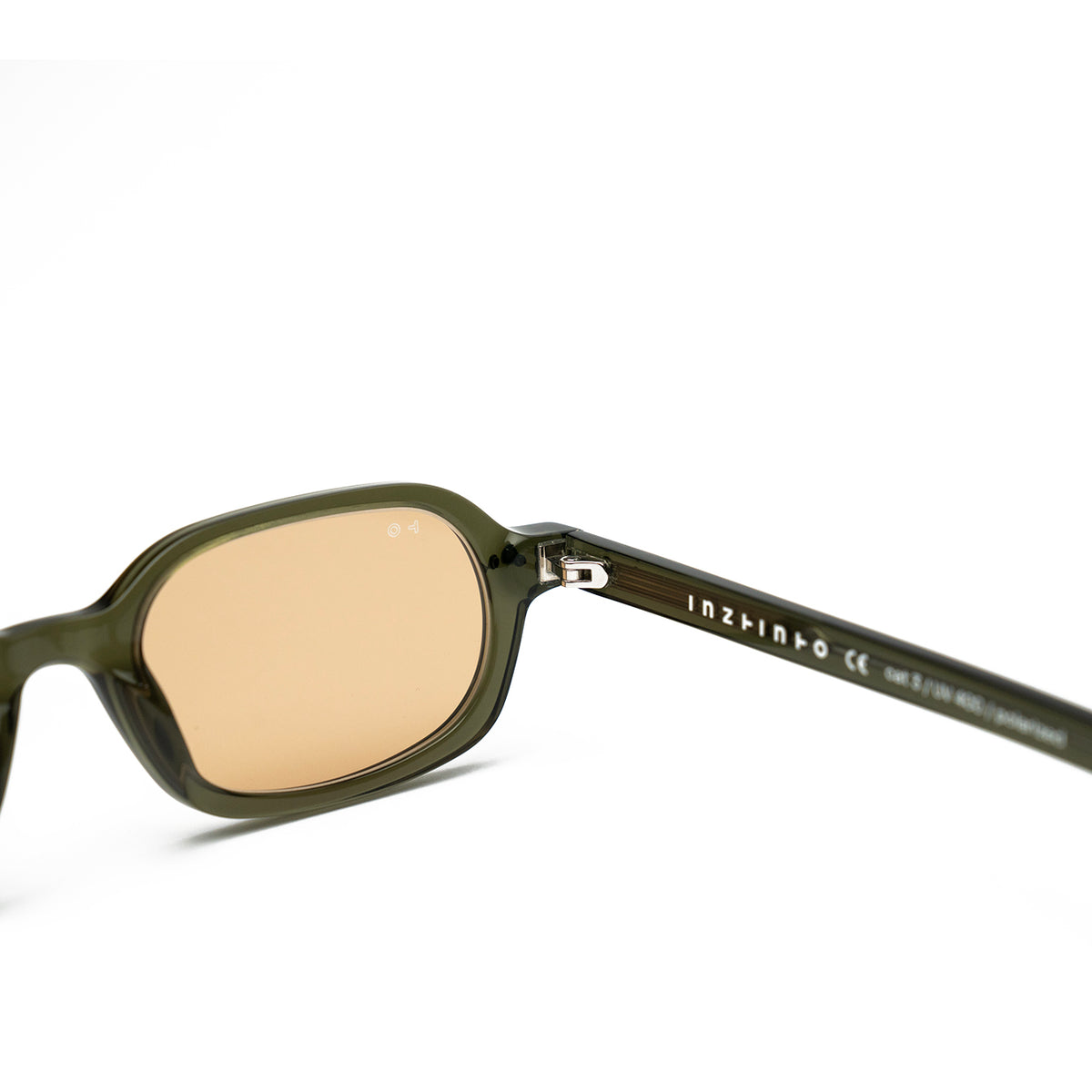 Anteojos de sol Simone Green Lente Amarillo