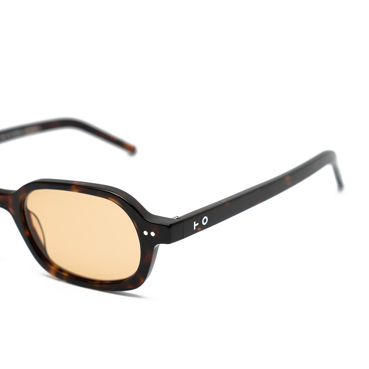 Anteojos de sol Simone Tortoise Lente Amarillo