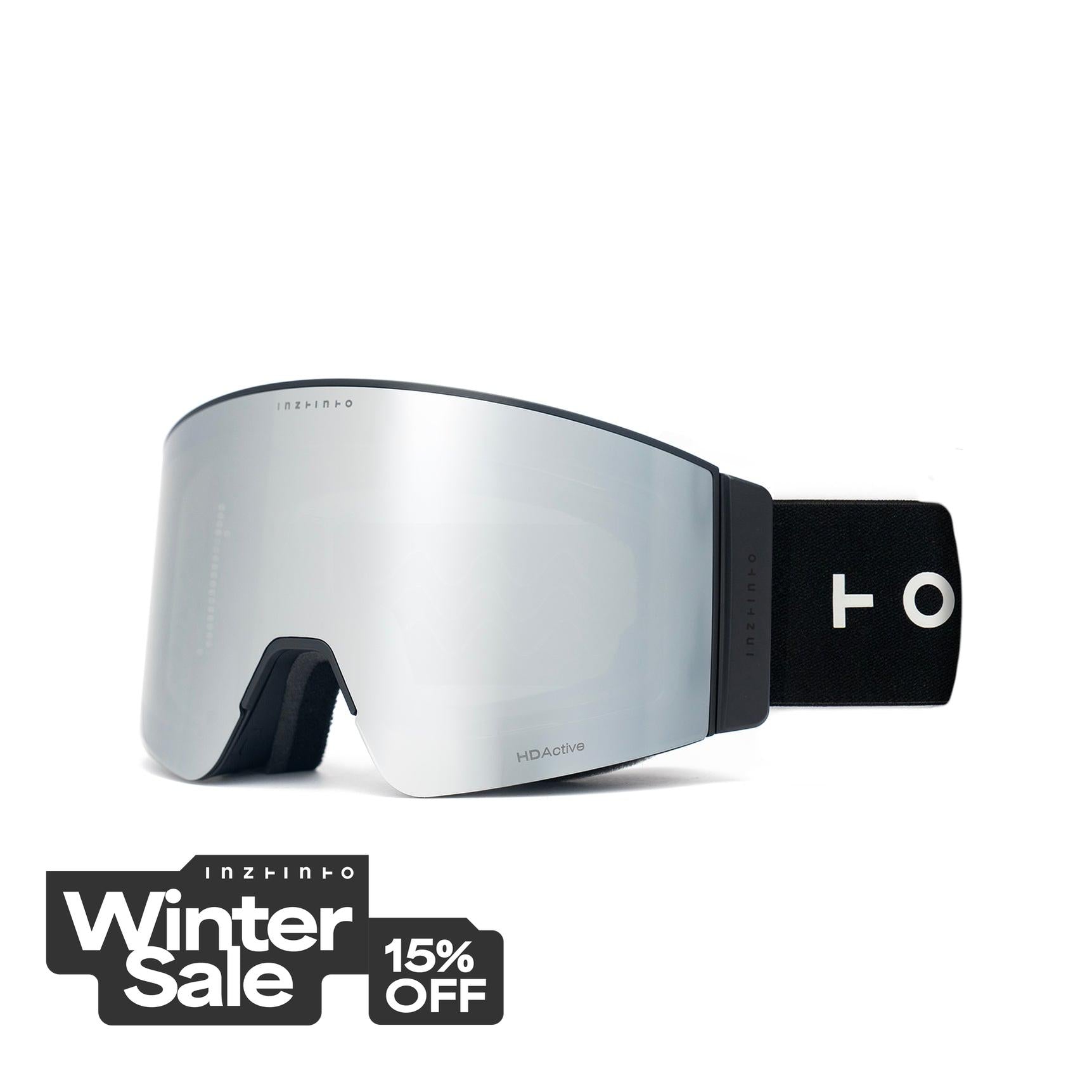 Travis Black Lente Gris Espejado Plateado