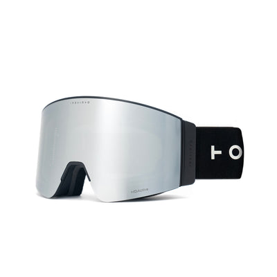 Travis Black Lente Gris Espejado Plateado